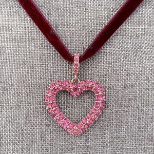 Vintage Heart Choker